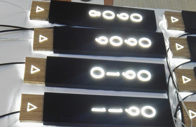 LED門牌發(fā)光字做哪種字好看，有哪些類型？