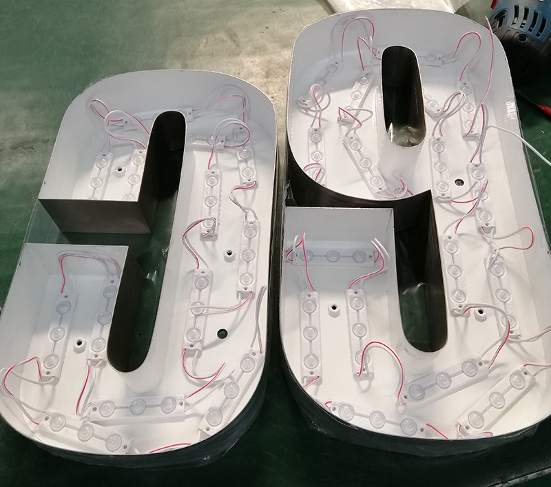 不銹鋼金屬發(fā)光字常見的6種類型分別是什么？