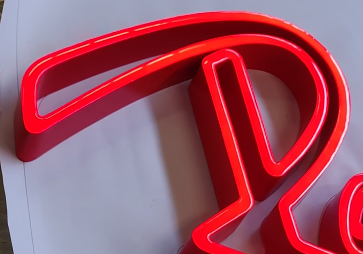 LED樹脂發(fā)光字設計制作的幾個技巧