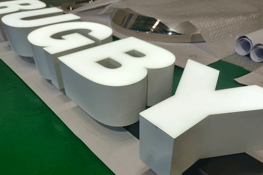 連鎖店門頭招牌發(fā)光字制作樣式有哪些？