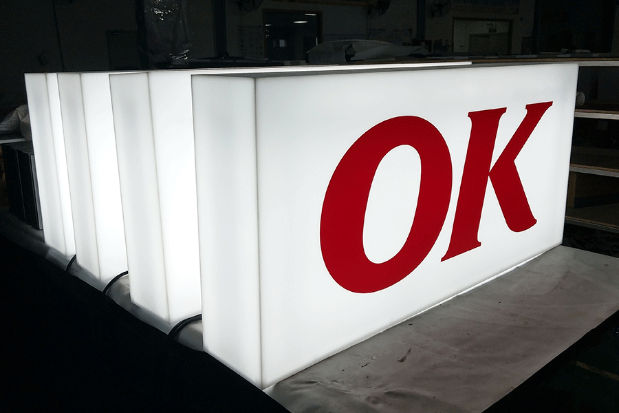 亞克力燈箱字有哪些制作工藝？