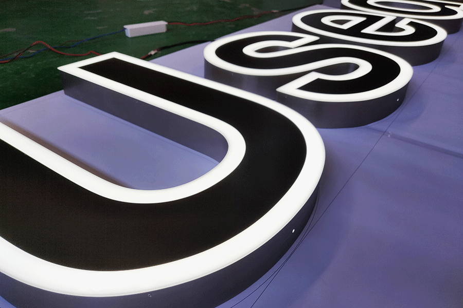 不銹鋼包邊字生產(chǎn)制作流程步驟有哪些？