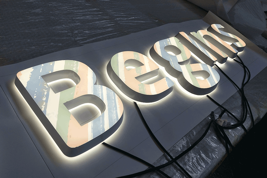 led迷你字標識標牌制作有哪些方法步驟？