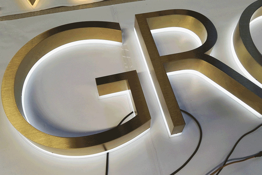 設計制作金屬背發(fā)光字有哪些流程？