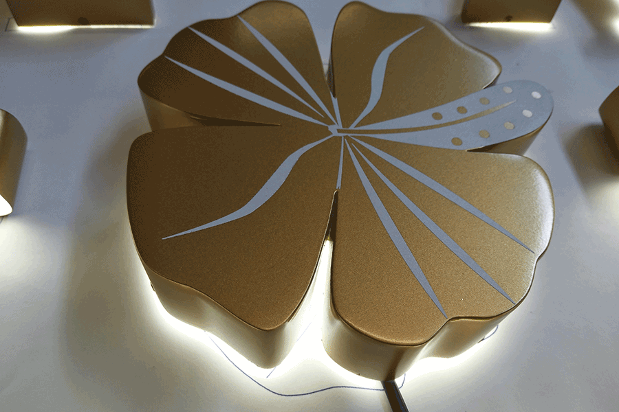 金屬烤漆字設計制作有哪些流程步驟？