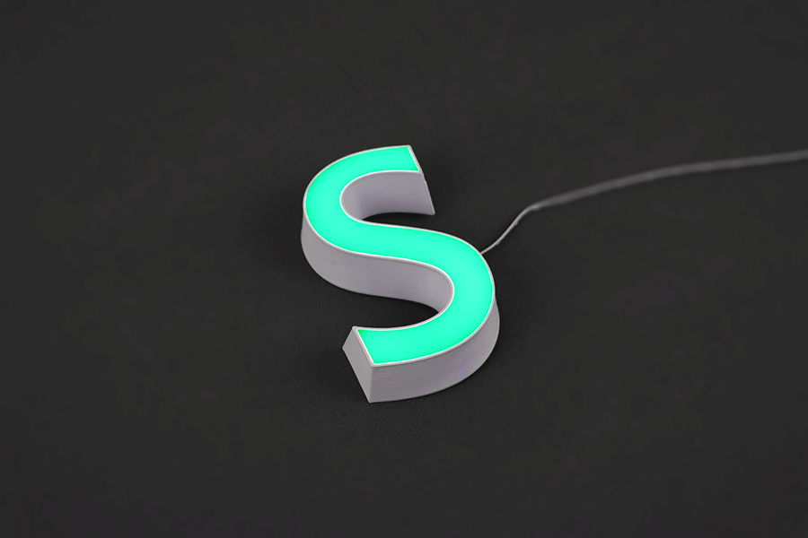 3D打印發(fā)光字標識標牌制作有什么特點？