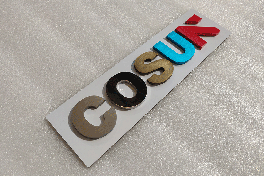 金屬實心字標識標牌制作有什么亮點？