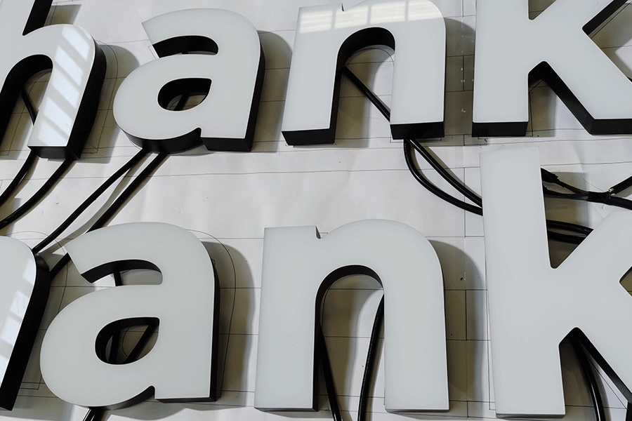 迷你字標識標牌制作有什么特點？