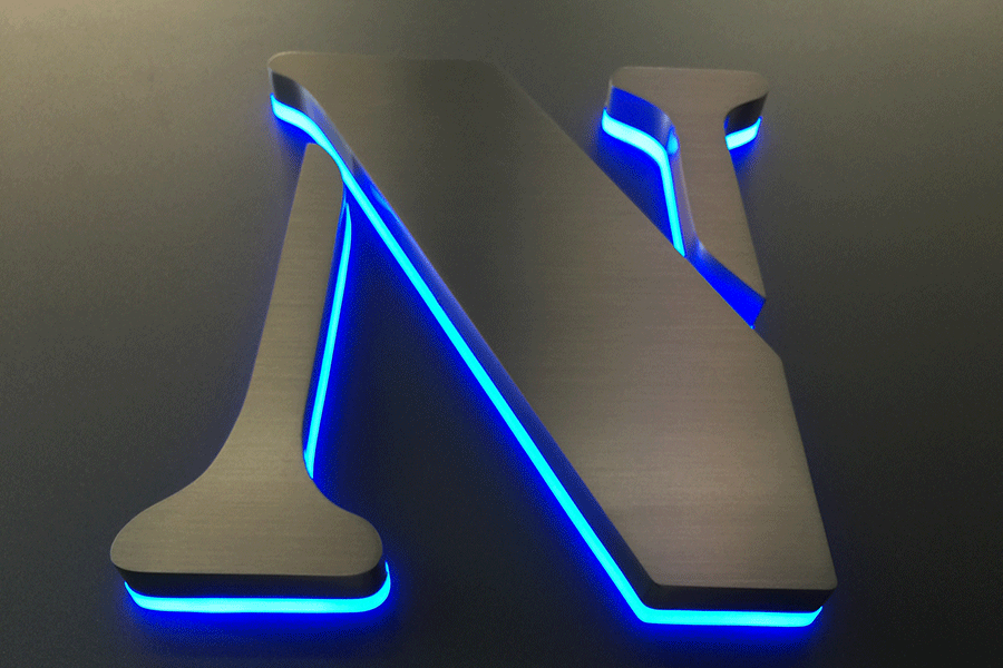 LED背發(fā)光字標(biāo)識(shí)牌制作有哪些優(yōu)勢(shì)特征？